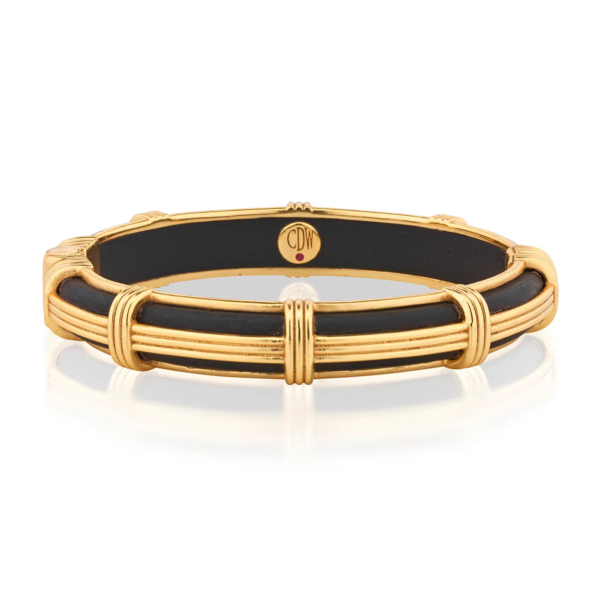 Capucine De Wulf Gaia Petite Bangle, S/M ~ Ebony