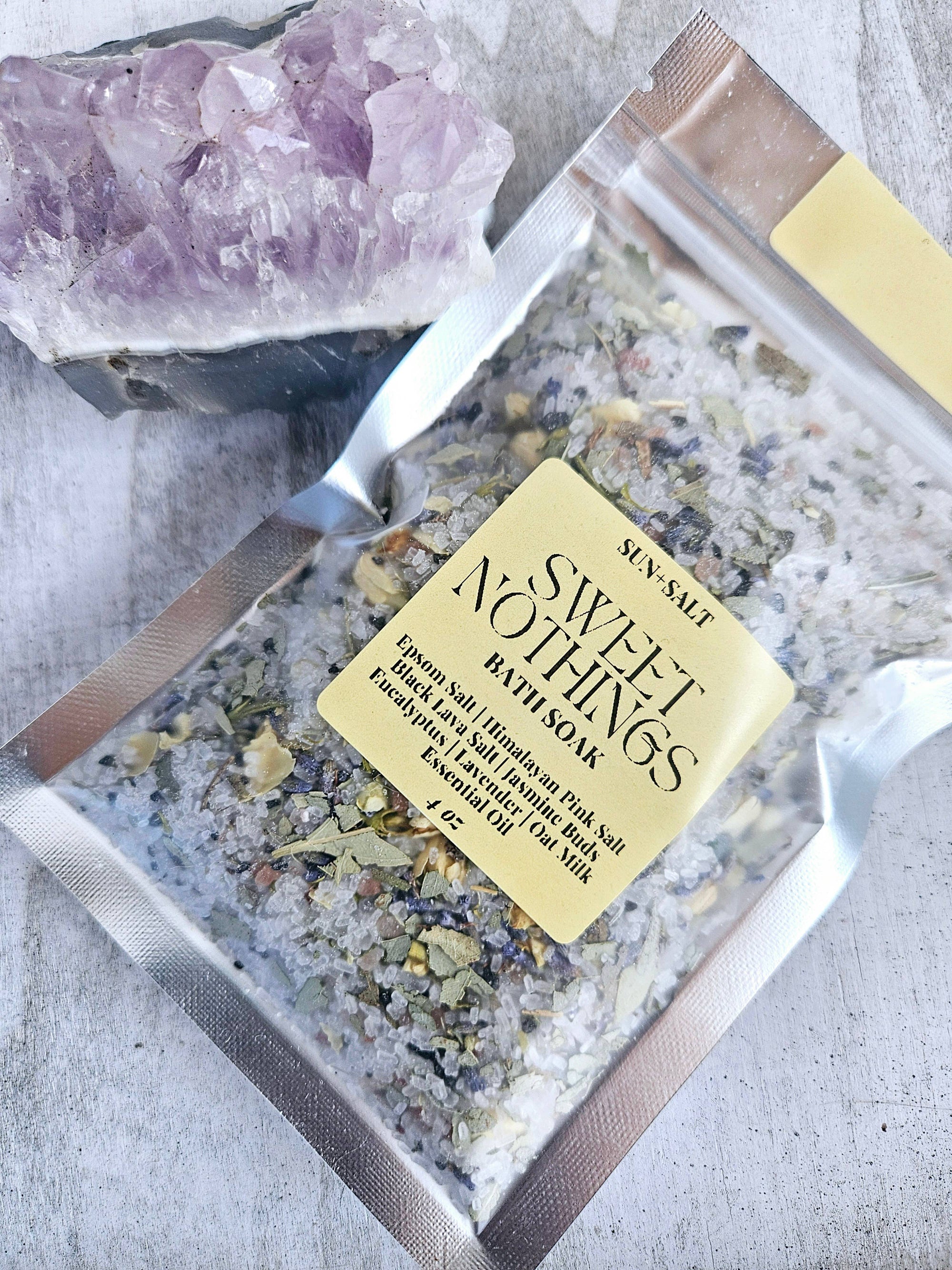 Lux&Lou - Sweet Nothings Bath Soak - Bath Salt - Single Use