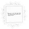 Five Star Napkins Inc. - 30th Birthday Quotes - White Cotton Cocktail Napkins 50x