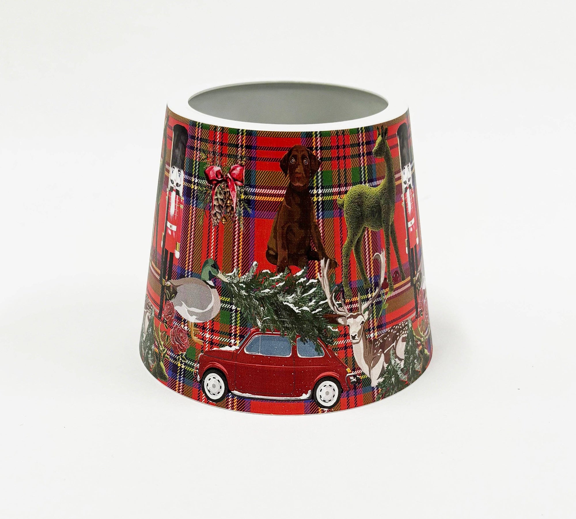Nicolette Mayer Collection - Ultimate Christmas Plaid Poldina Pro Lamp Shade