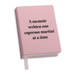 Toss Designs - Journal (Pink) - A Memoir Espresso Martini