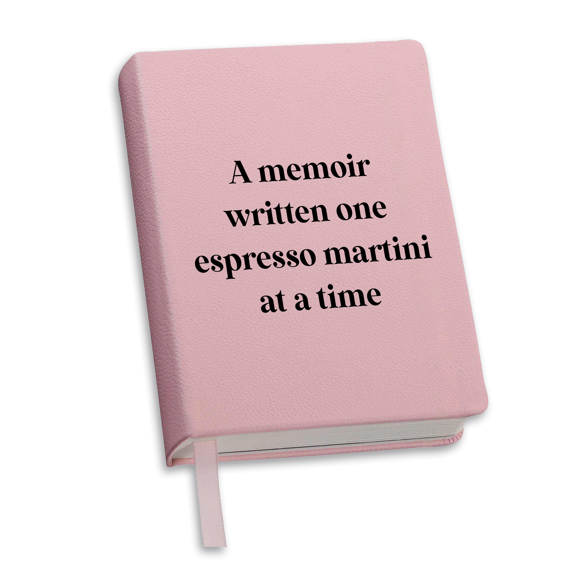 Toss Designs - Journal (Pink) - A Memoir Espresso Martini