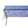 Le Jacquard Francais Escapade Tropical Blue Tablecloth 69in x 69in