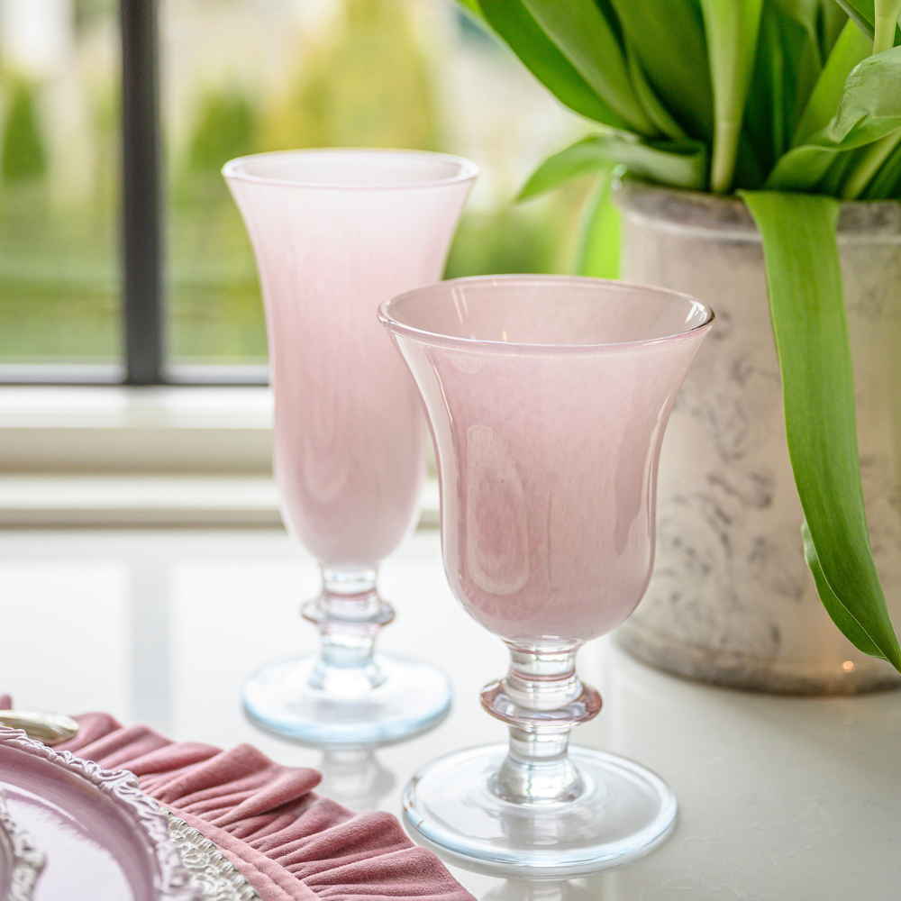 Arte Italica & Crown Linen Designs - Rialto Water/Wine Glass