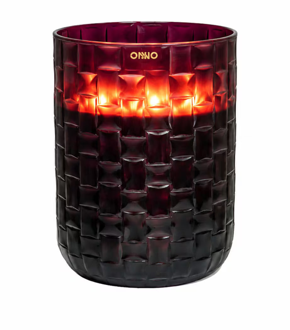 Onno Chess Burgundy Candle (Extra Large)