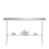 Sisalana White Console Table
