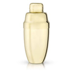 Viski - Belmont™ Gold Plated Heavyweight Cocktail Shaker w Strainer
