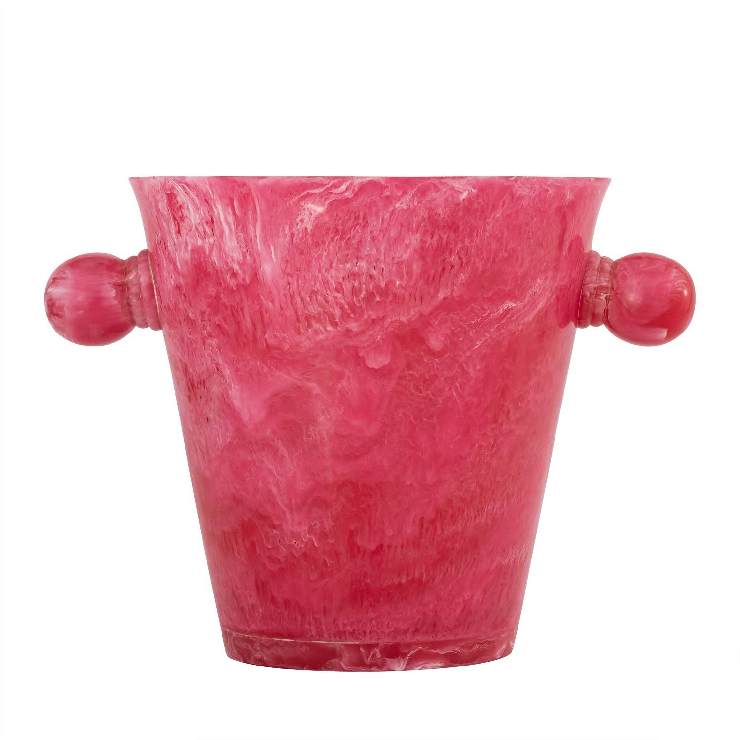 BIDKhome - Pink Resin Ice Bucket w/Handles