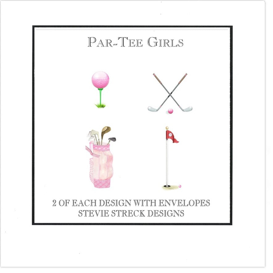 Stevie Streck Card Box - 2 each 4 designs