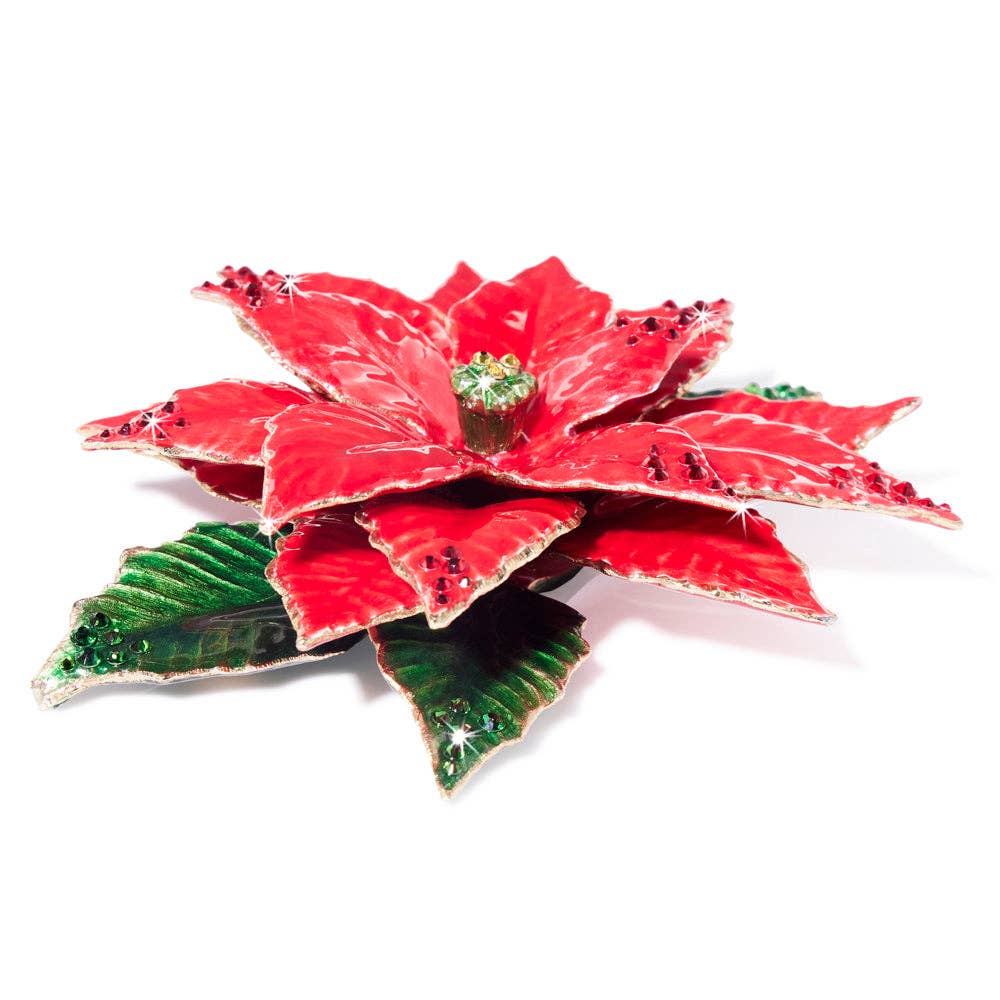 Jay Strongwater - Poinsettia Objet
