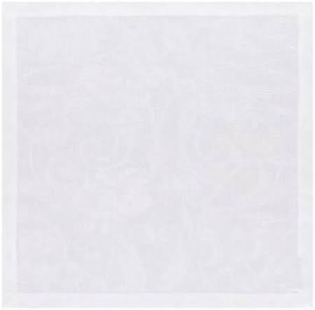 Le Jacquard Francais Napkin Tivoli White 20x20 100% linen
