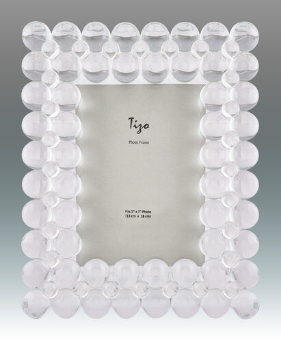 Tizo Crystal Glass Bubble Frame 5X7