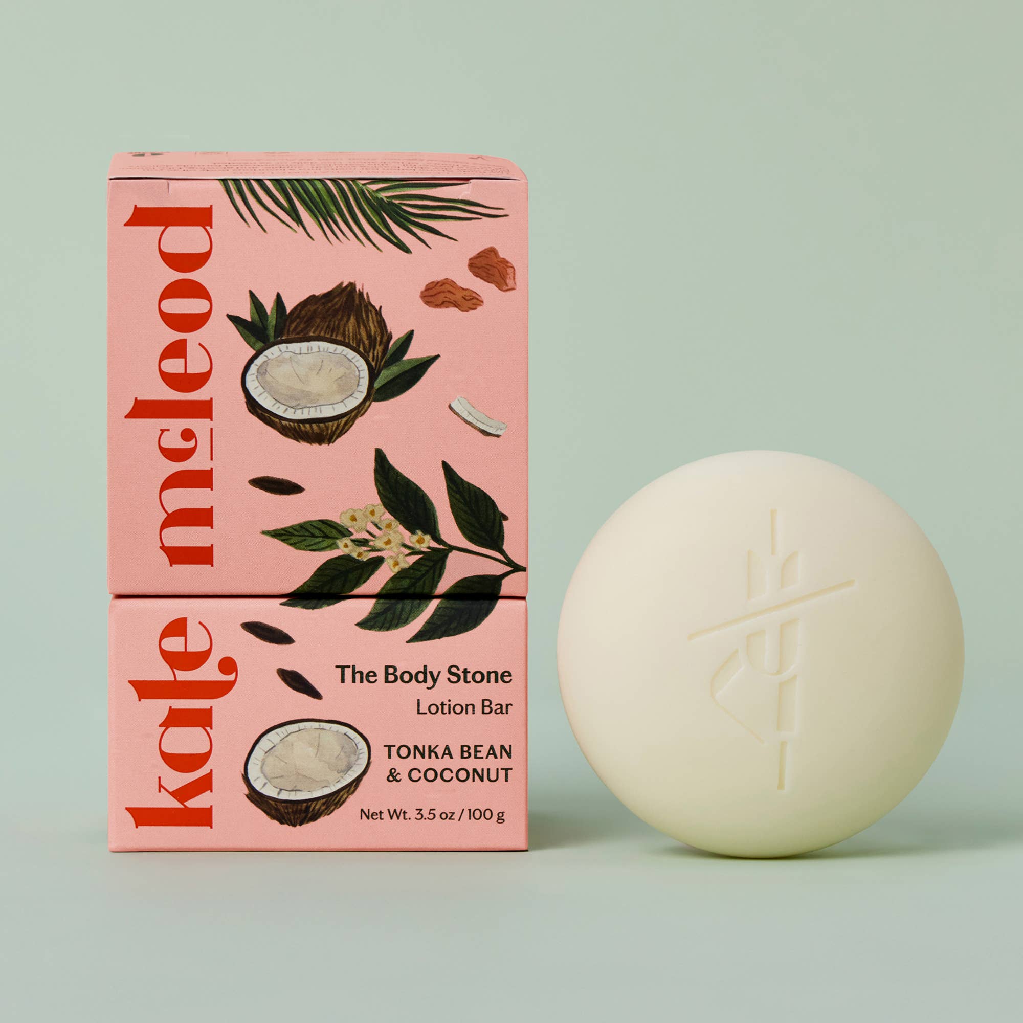 Kate McLeod - Tonka Bean & Coconut | Deep Moisturizing Lotion Bar