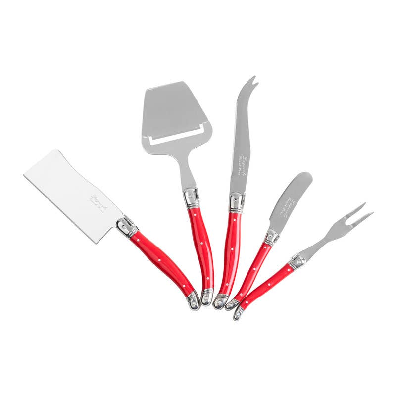 French Home - Laguiole 5 Piece Cheese Knife & Slicer Set