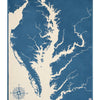 ChappyWrap - Chesapeake Bay Map Blanket