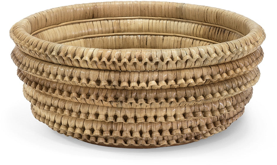 Kenis Braided Bowl, Natural