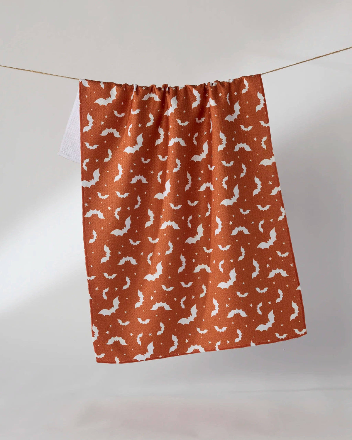 Geometry - Batty Night Tea Towel - Halloween 2026 Tea Towel