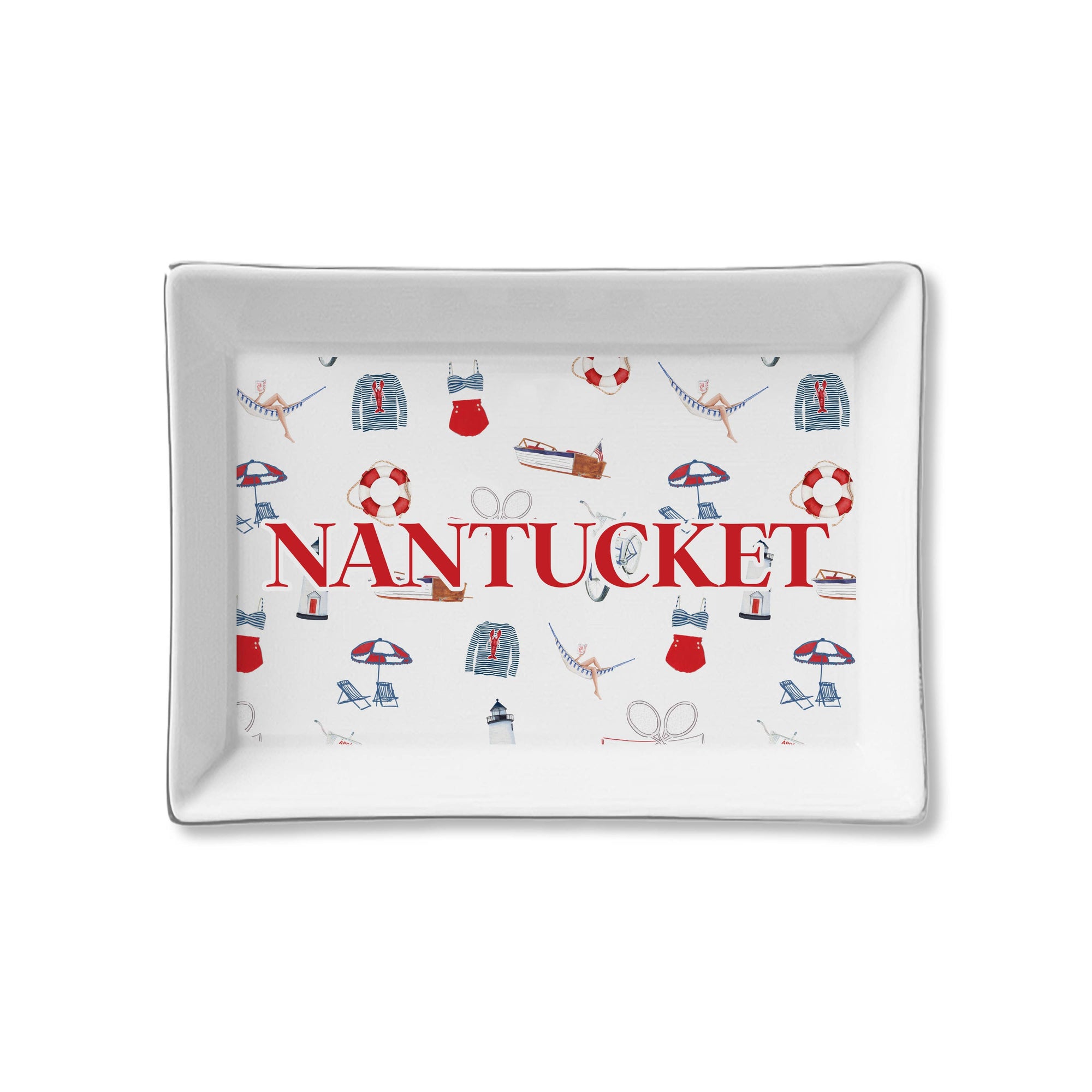 Toss Designs - Ceramic Tray - Après Sea - Custom Name Available