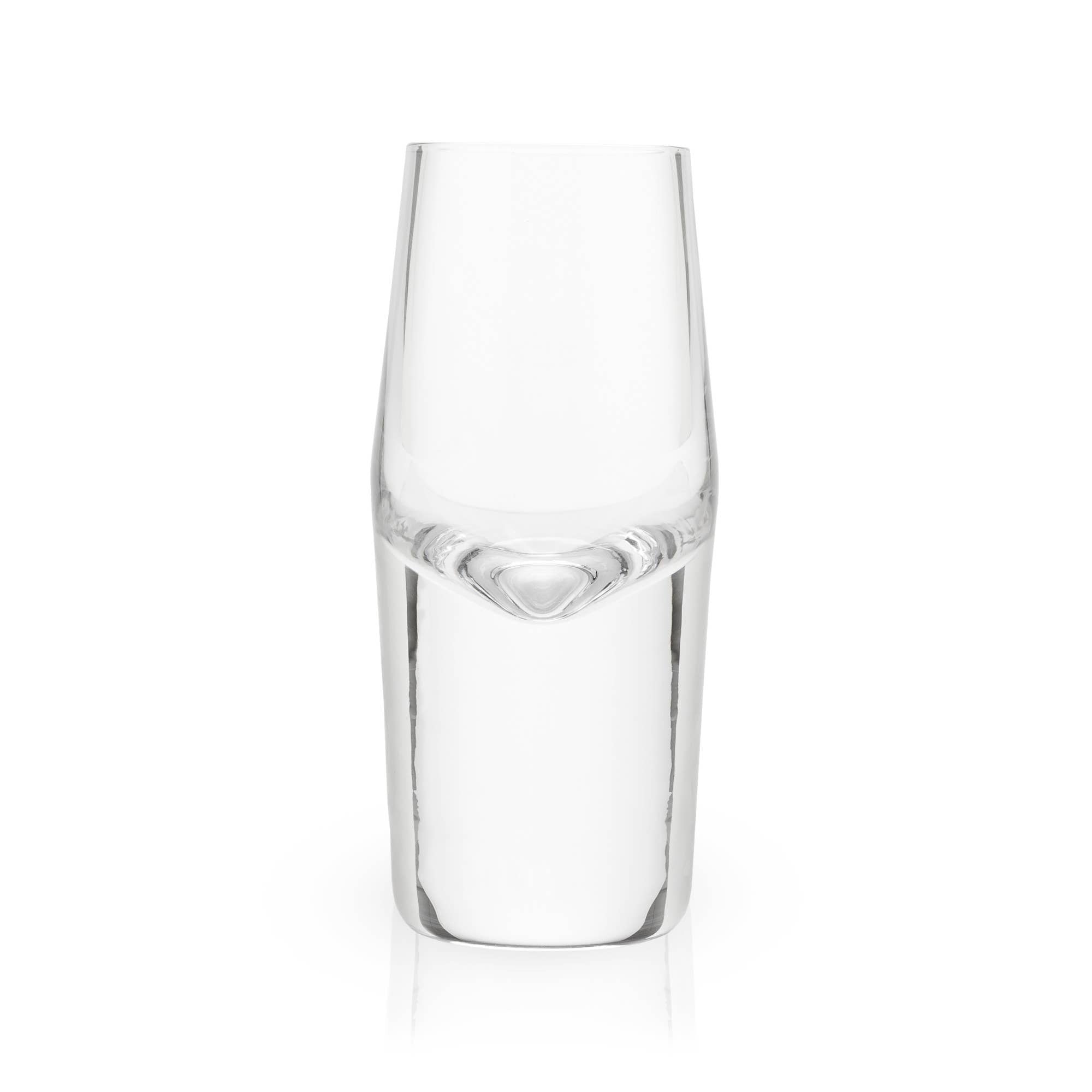 Viski - Raye™ Heavyweight Crystal Shot Glasses Set of 2