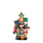 Jay Strongwater - 12 Drummers Drumming Glass Ornament