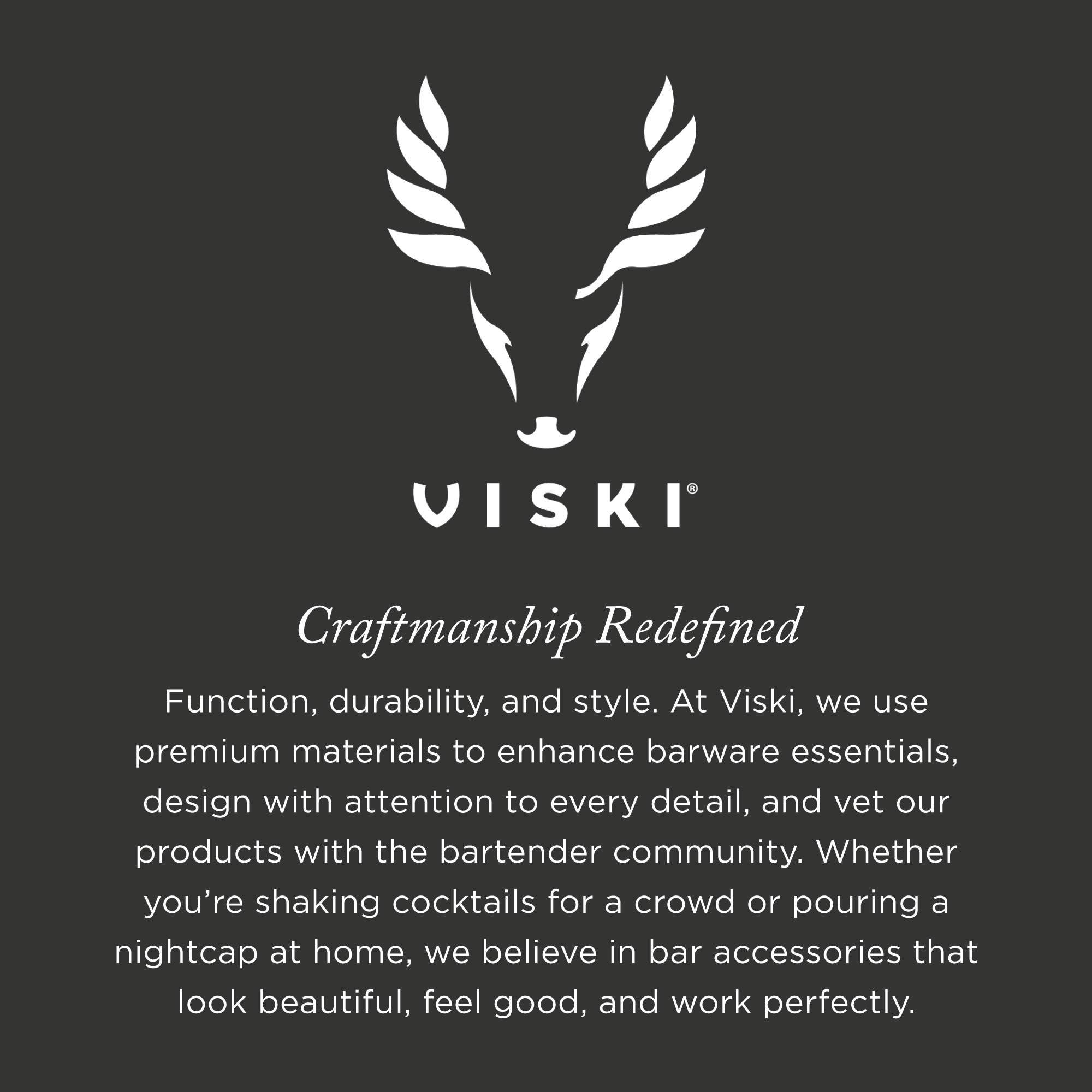 Viski - Irving™ Stainless Steel Rocket Cocktail Shaker