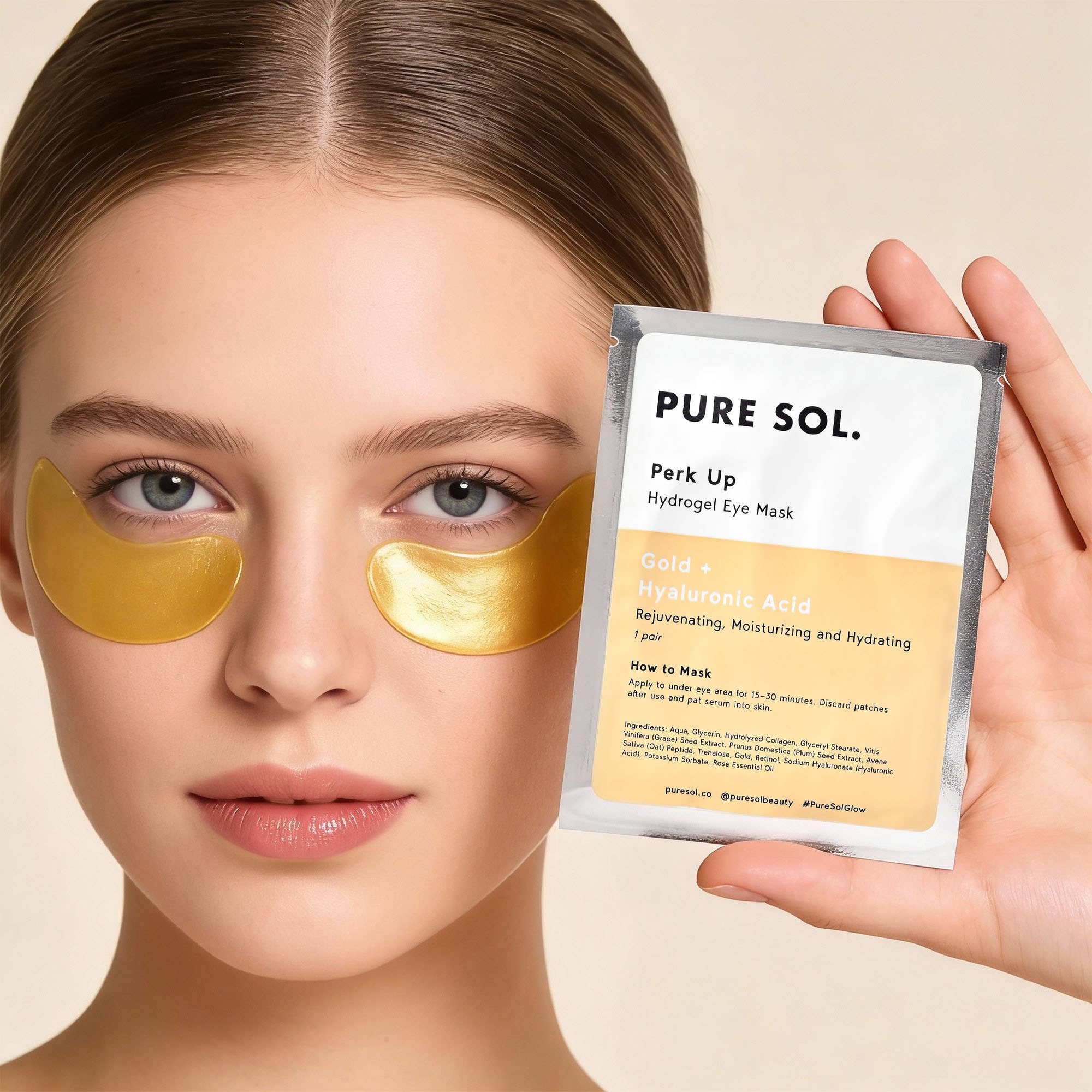 PURE SOL. Eye Mask (Sold Individually)
