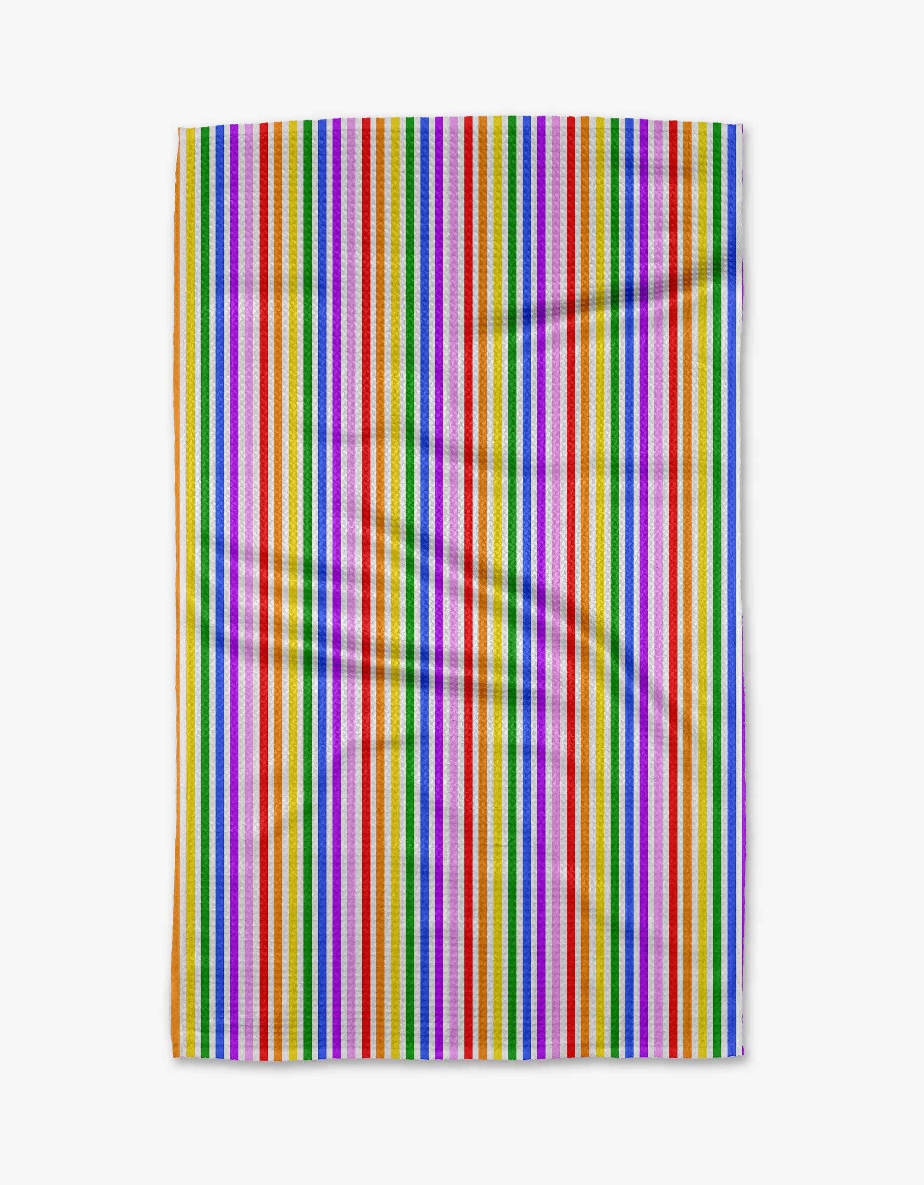 Geometry - Rainbow Harmony Tea Towel