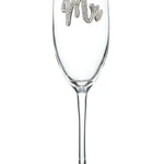 Mr Jeweled Stemmed Champagne Flute