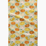 Geometry - Pumpkins And Gourds Tea Towel