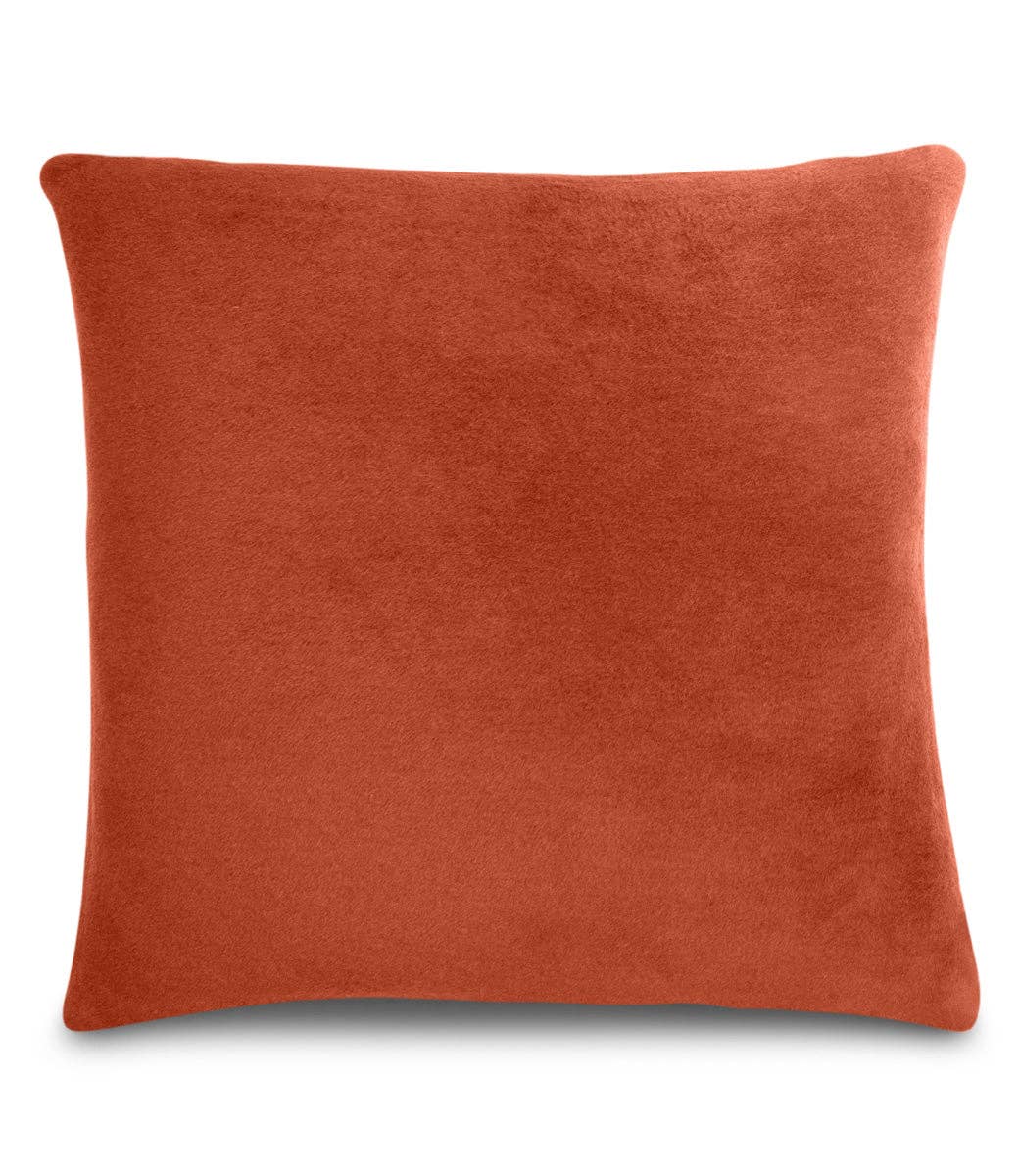 ChappyWrap - Contrast Solid Begonia Throw Pillow Covers
