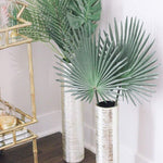 Artificial Fan Palm Leaf - 30in