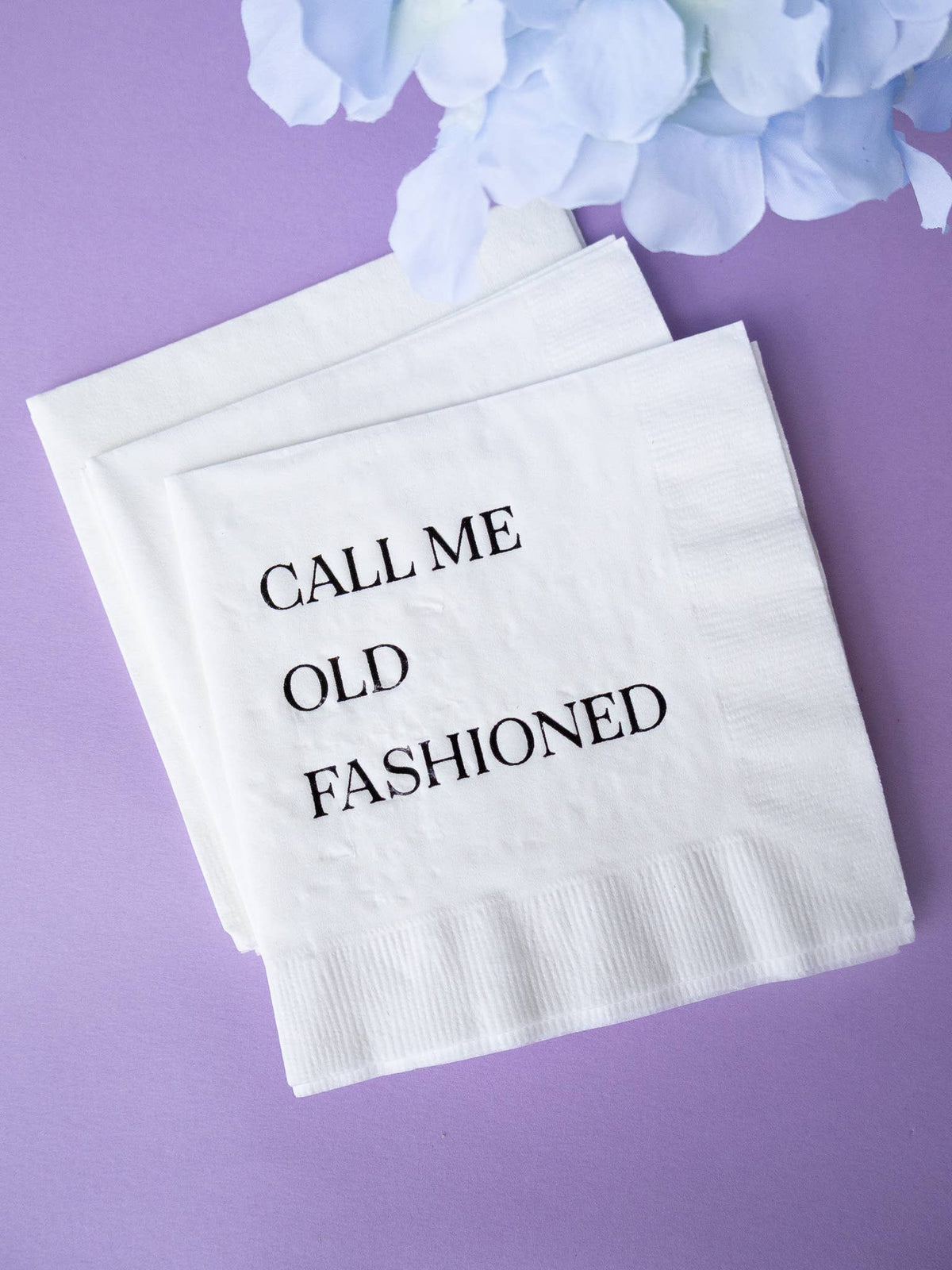 Katherine Designs & Co. - Call me Old Fashioned Cocktail Napkins, mens gift, impulse