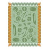 Le Jacquard Francais Ratatouille Courgette Green Tea Towel