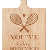 Artisan Maple Paddle Board | You've Been Served | 9" x 6"