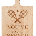 Artisan Maple Paddle Board | You've Been Served | 9" x 6"