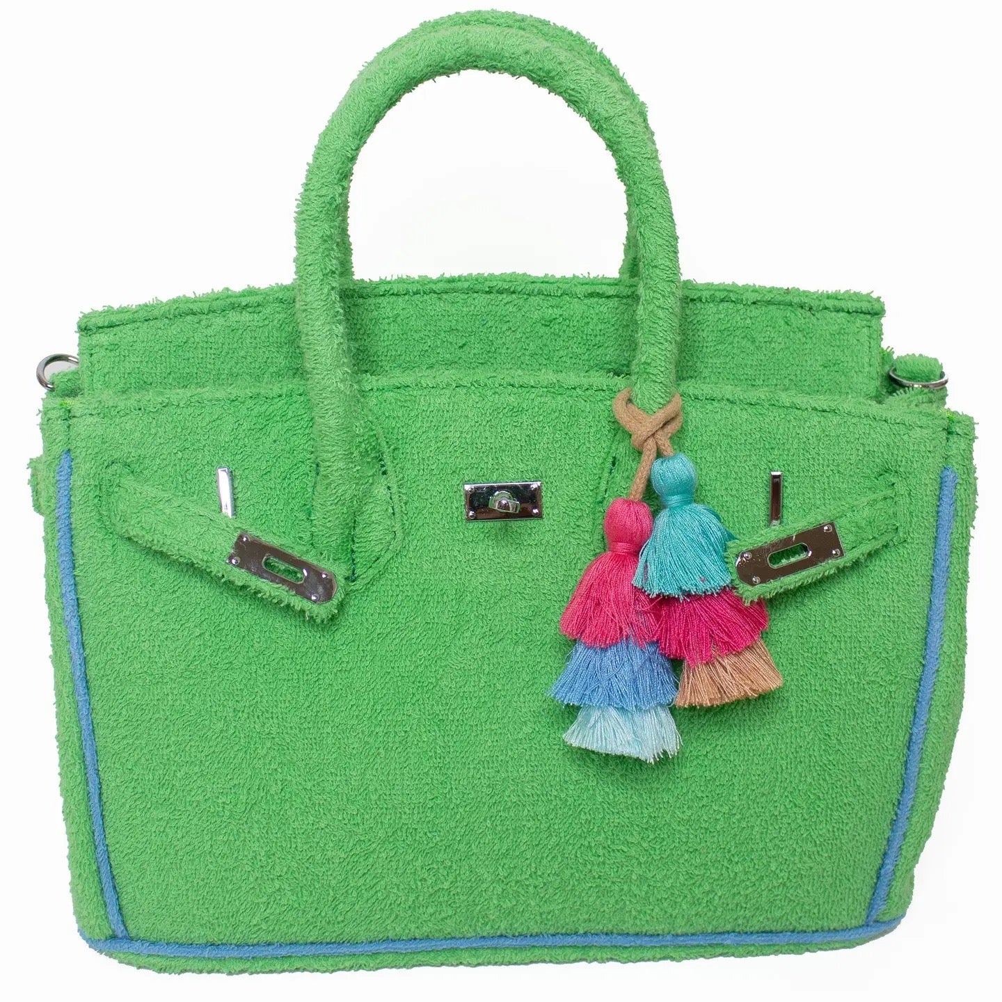 BEACH HAUS - Seaside Terry Tote - Lime Small