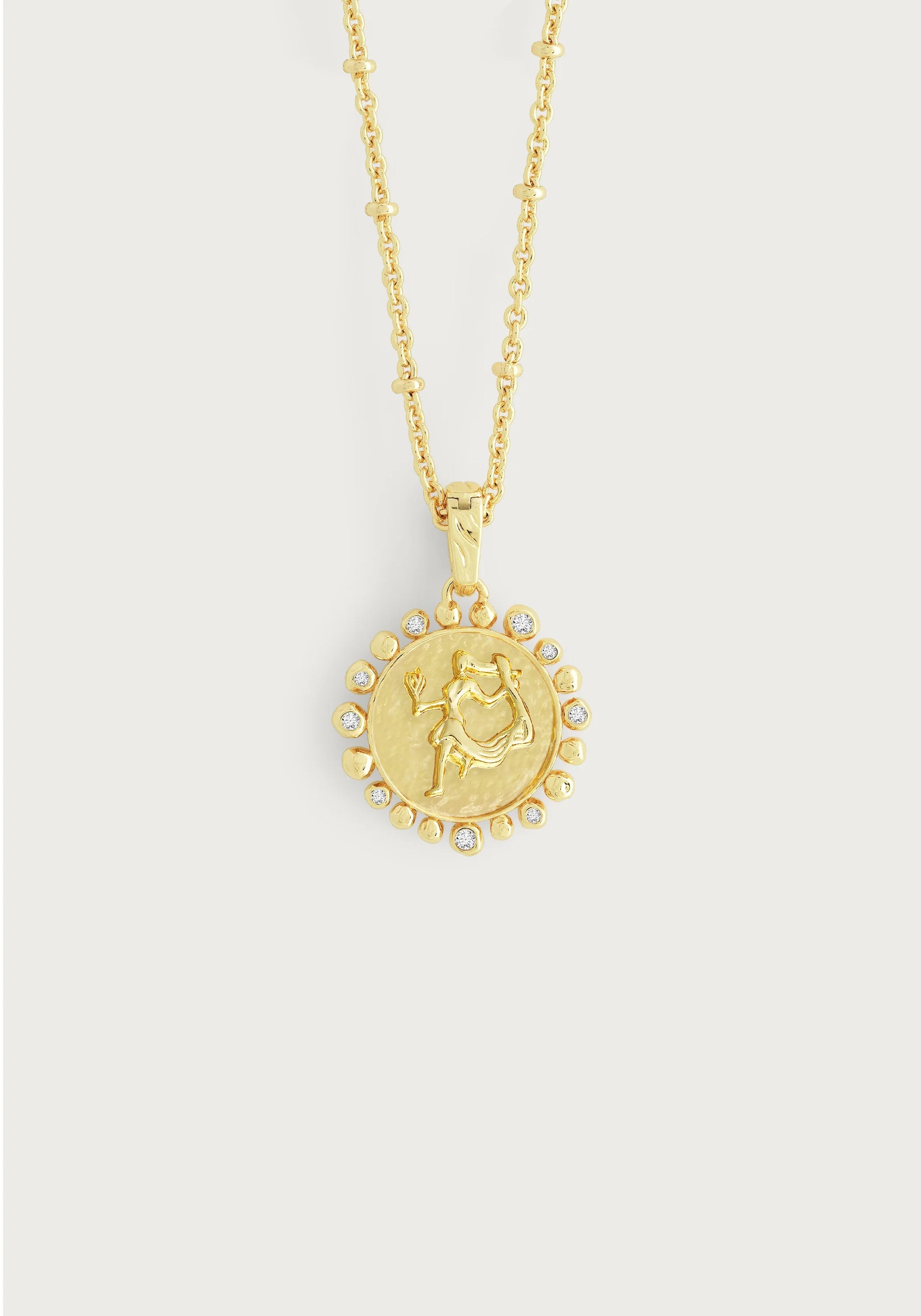 Anabel Aram Zodiac Pedant Necklace