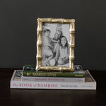Giftables Sierra Modern Bamboo 4 X 6 Frame (Gold)