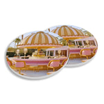 Toss Designs - Ceramic Coasters (Set of 4) - Beach Bar