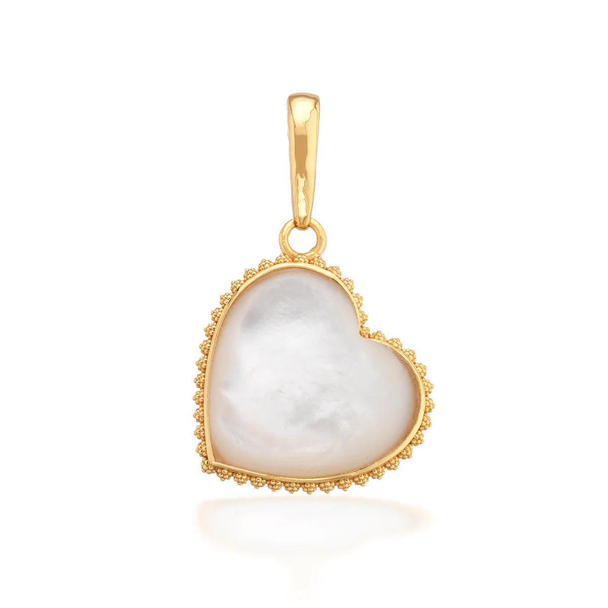 Capucine De Wulf Love Gem Medium Pendant ~ MOP