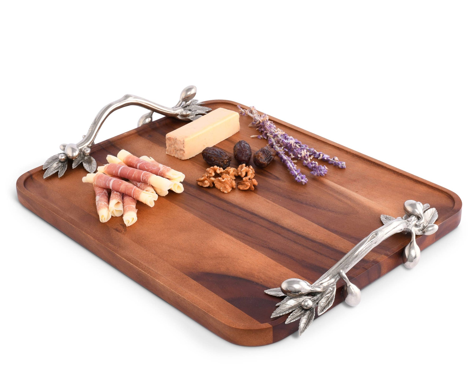 Vagabond House - Olive Serving Tray Acacia-Rectangular