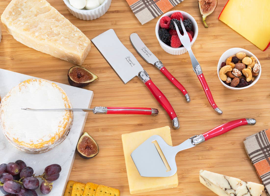French Home - Laguiole 5 Piece Cheese Knife & Slicer Set