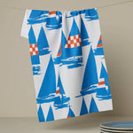 Geometry - Nautical Mile Tea Towel