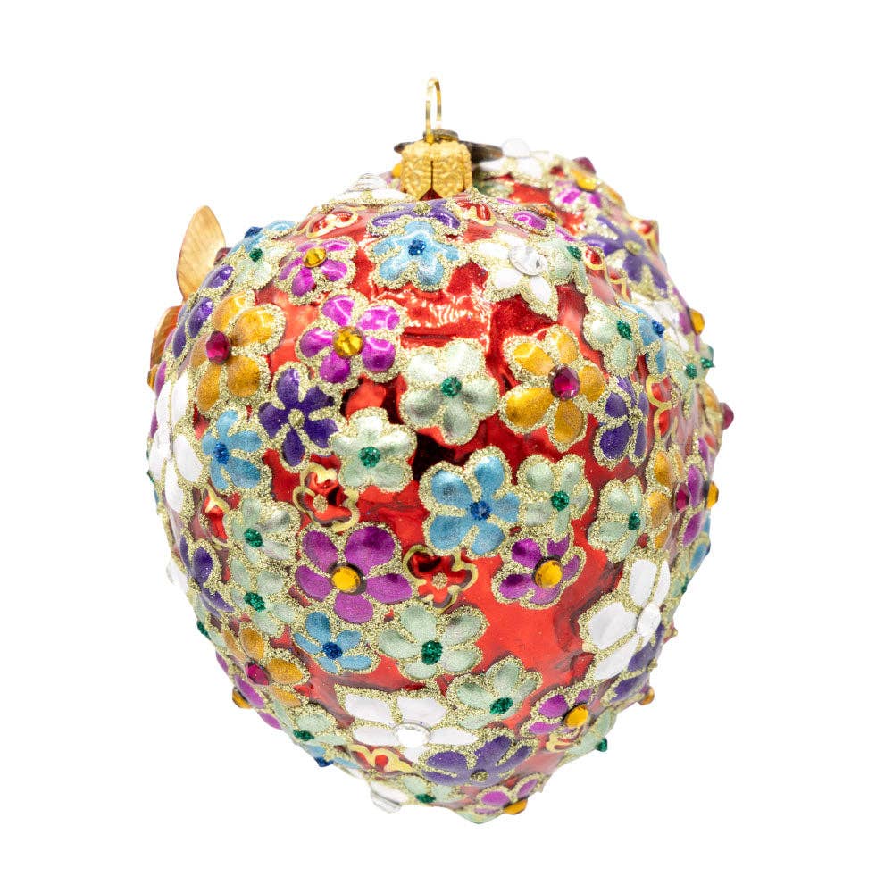 Jay Strongwater - Blossom Floral Heart Ornament