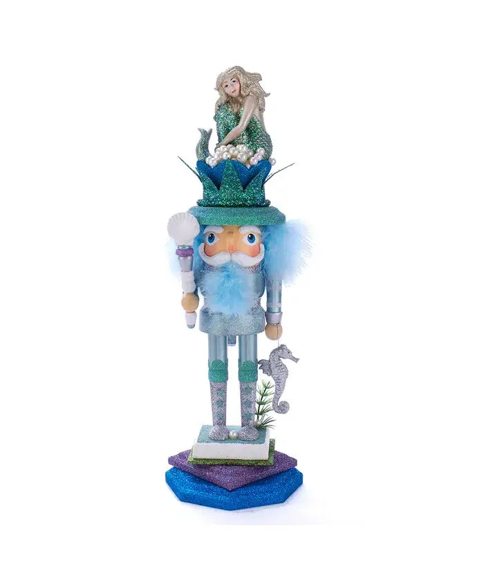Kurt S. Adler, Inc. - 17.5"HOLLYWOOD MERMAID KING NUTCRACKER