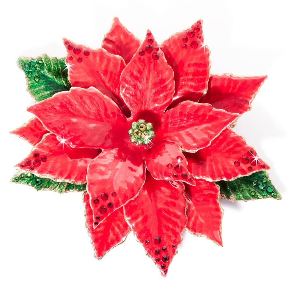 Jay Strongwater - Poinsettia Objet