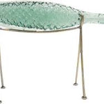 Palecek Sakana Glass Fish on Stand - Large