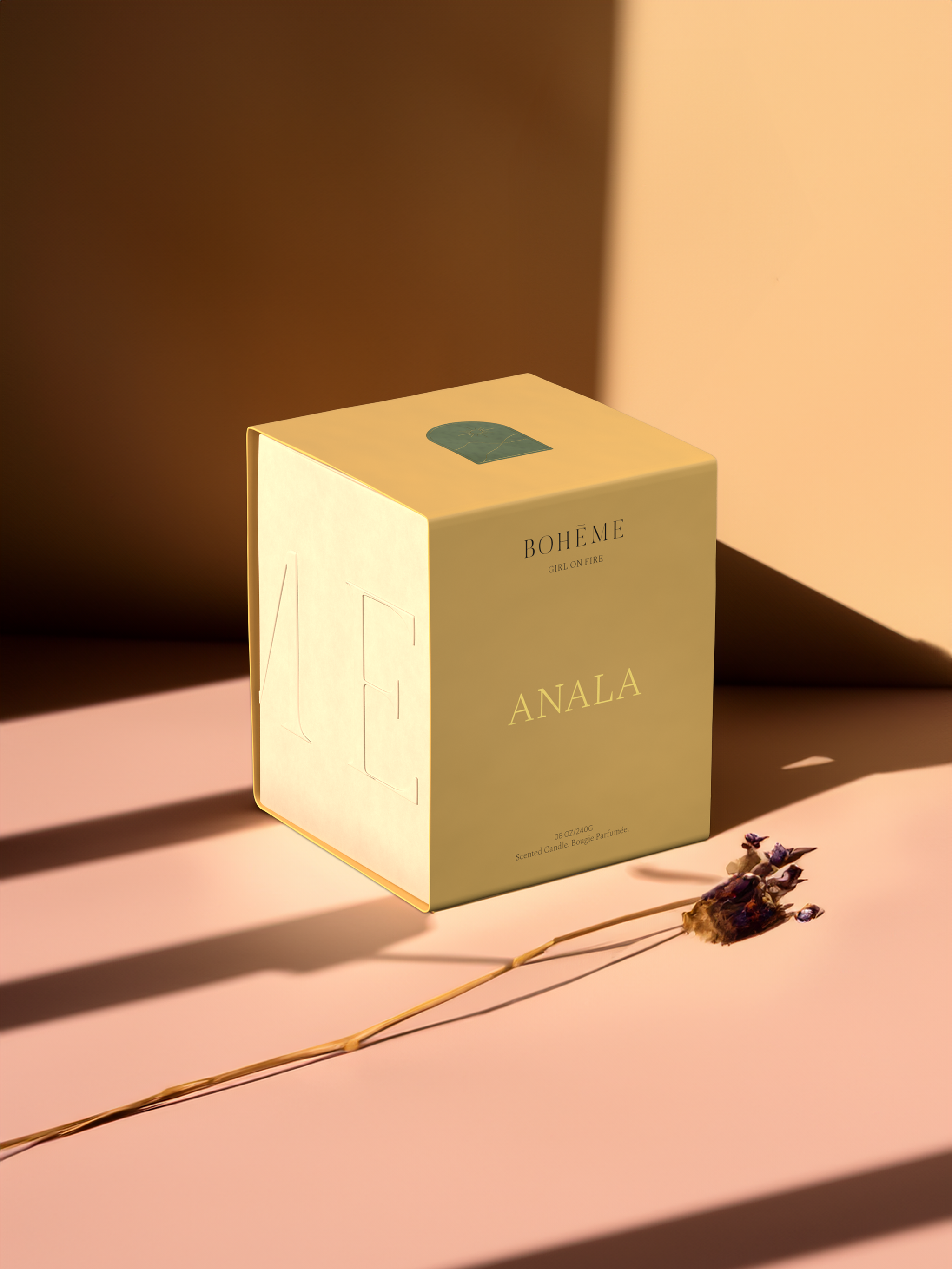 Boheme Fragrances - Anala: Luxury Soy Blend Wax Premium Scented Candle