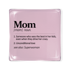 Toss Designs - Glass Tray- Mom