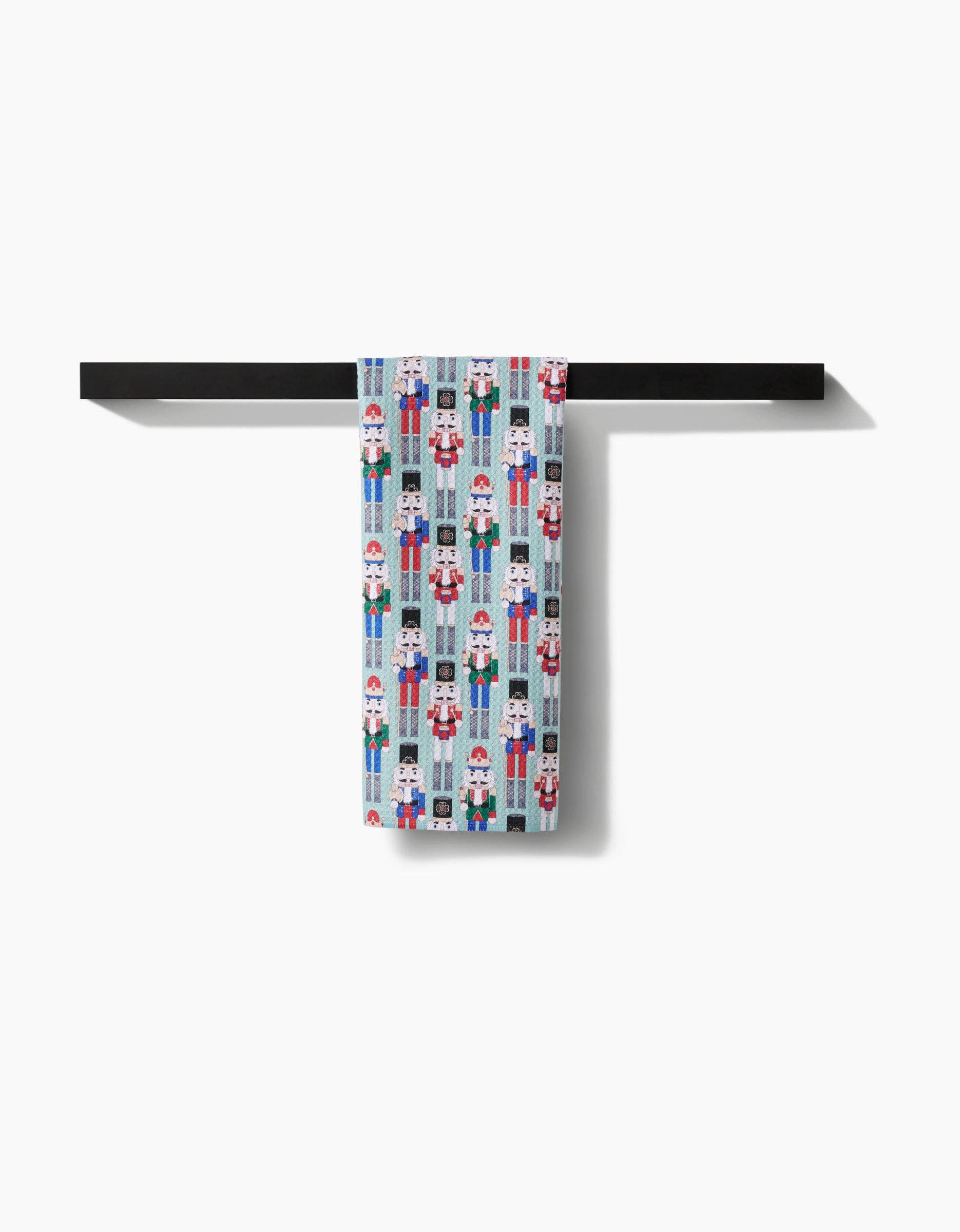Geometry - Nuts Cracking Tea Towel
